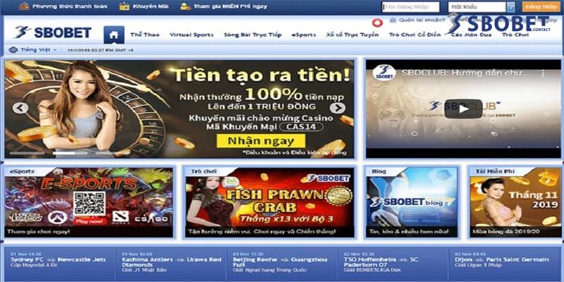 Giới thiệu nhà cái Sbobet 1 Nhà Cái Sbobet