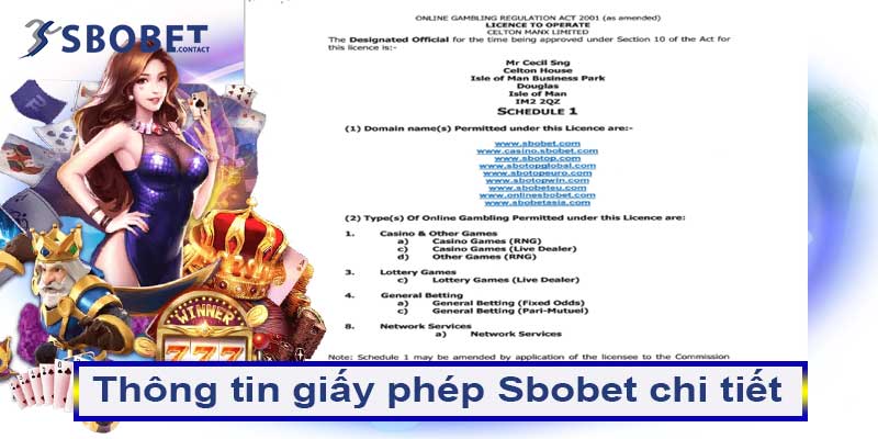 Thông tin giấy phép Sbobet 3 Thông tin giấy phép Sbobet chi tiết